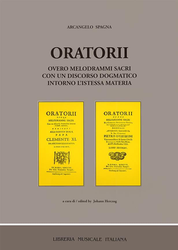 Oratorii, overo Melodrami sacri